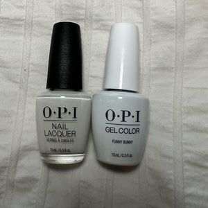OPI GELCOLOR + LACQUER FUNNY BUNNY